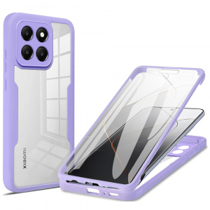 Husa pentru Xiaomi 14 + Folie - Techsuit ColorVerse 360 Series - Purple