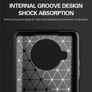 Husa pentru Xiaomi Mi 10T Lite 5G - Techsuit Carbon Silicone - Black - Img 5