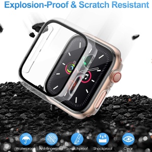 Husa pentru Xiaomi Mi Band 8 / 8 NFC + Folie - Techsuit Defense360 Pro - Clear - Img 6