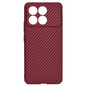 Husa pentru Xiaomi Poco F6 Pro - Techsuit Carbonite FiberShell - Red - Img 4