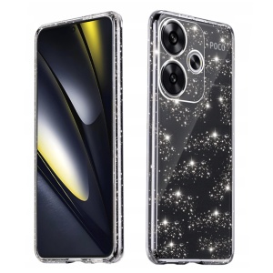 Husa pentru Xiaomi Poco F6 - Techsuit SparkleSkin Series - Clear
