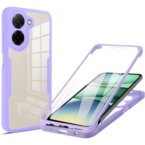 Husa pentru Xiaomi Redmi A5Â 4G (Standard) + Folie - Techsuit ColorVerse 360 Series - Purple - Img 1