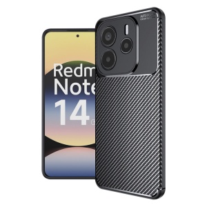 Husa pentru Xiaomi Redmi Note 14 5G - Techsuit CarbonFiber - Black