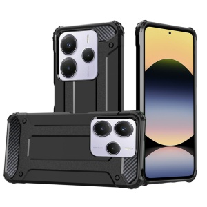 Husa pentru Xiaomi Redmi Note 14 5G - Techsuit Hybrid Armor - Black - Img 1