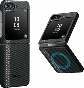 Husa Pitaka MagEZ 3 600D Aramida Samsung Galaxy Z Flip 5 MagSafe Rhapsody - Img 2
