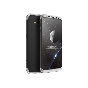 Husa Samsung Galaxy A8 Plus 2018 GKK 360 Negru/Argintiu