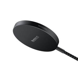 Incarcator cu Magnet, Cablu Integrat, 15W, Type-C - Baseus Simple Mini4 Air (P10278200111-00) - Cluster Black - Img 2