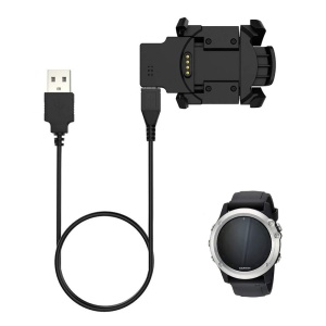 Incarcator pentru Garmin Fenix 3 / 3 HR / 3 Sapphire, USB, 1m - Techsuit (TGC5) - Black - Img 6