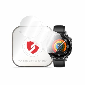 [Pachet 4x] Folie regenerabila premium Huawei Watch GT 5 46mm - Smart Protection Classic - Clear - Img 1