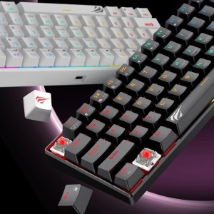 Tastatura cu Lumini RGB 1.8m, 200mA pentru Gaming - Havit (KB903L) - White - Img 5