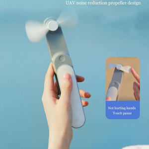 Ventilator Portabil, 1200mAh - Techsuit (TF1) - White - Img 9