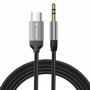 Adaptor tip C, Jack, DAC, 1.5m - Techsuit SoundShell (AC9) - Gray