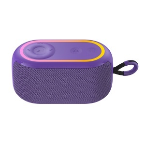 Boxa portabila Bluetooth 5.3, Lumini RGB, IPX5, TWS, TF, USB, FM, AUX - Havit (SK809BT) - Violet - Img 1