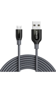 Cablu Micro USB Anker PowerLine+ Nylon 1 8 m gri - Img 2