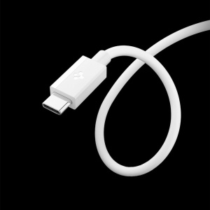 Cablu pentru Alimentare Type-C, 60W, 480Mbps, 2m - Spigen Essential (EB6020CC) - White - Img 8