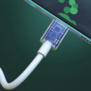Cablu Type-C la Type-C, Super Fast Charging, 100W, 1m - Samsung (EP-DG977BWE) - White (Bulk Packing) - Img 7