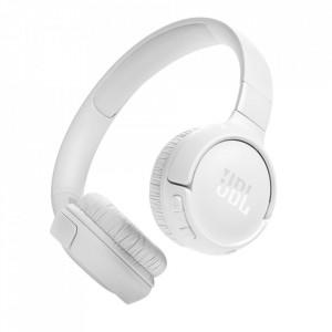 Casti Bluetooth on-ear cu microfon, pliabile - JBL (Tune 520) - White - Img 1