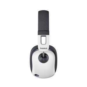Casti cu Fir pentru Gaming, Microfon Detasabil, Lumina Ambientala LED - Baseus GoPlay 1 Max (A00181003213-00) - Moon White - Img 5