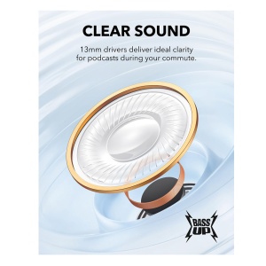 Casti Fara Fir Bluetooth 5.3, Noise Cancelling, IPX5 - Anker SoundCore K20i (A3994G31) - Blue - Img 3