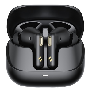 Casti fara Fir Bluetooth 5.3, TWS, ANC, Type-C, 300mAh - Havit (TW906 Pro) - Black