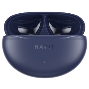 Casti fara Fir Bluetooth 5.4 TWS, ENC, Type-C, 400mAh - Havit (TW986) - Blue - Img 3