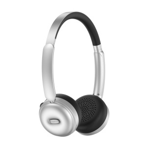 Casti On-ear, Bluetooth 5.4, 400mAh, Type-C - Havit (H616BT) - Silver / Black - Img 1