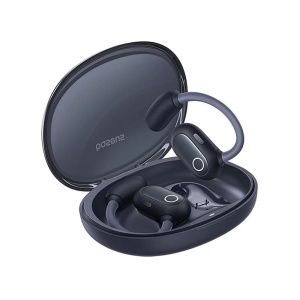 Casti wireless Baseus Eli Sport 1 Open-Ear TWS, Bluetooth 5.3, Autonomie 30 ore, Negru