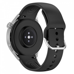 Curea pentru Huawei Watch GT 2 46mm / GT 3 46mm, Xiaomi Watch S1 Pro / Active - Techsuit Watchband (W003) - Black - Img 2