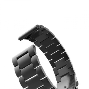 Curea pentru Huawei Watch GT 4 (41mm)/W1/Honor Watch S1/Garmin Venu 2S/Vivoactive 4S - Techsuit Watchband 18mm (W010) - Silver - Img 4