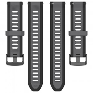 Curea pentru Samsung Galaxy Watch 4/5/Active 2, Huawei Watch GT 3 (42mm)/GT 3 Pro (43mm) - Techsuit Watchband (W053) - Gray - Img 5