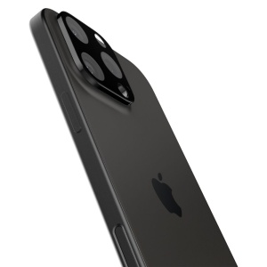 Folie Camera pentru iPhone 14 Pro / Pro Max / 15 Pro / Pro Max / 16 Pro / Pro Max (set 2) - Spigen Glas.tR Optik - Black - Img 4