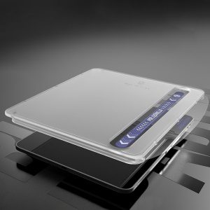 Folie pentru iPad Pro 12.9 (2020 / 2021 / 2022) cu Aplicator - Blueo Anti-Reflective HD Glass - Clear - Img 5