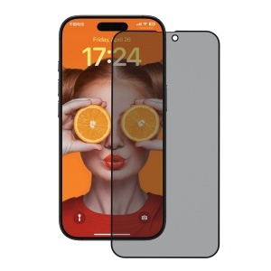 Folie pentru iPhone 16 Pro - ANANK 2.5D Privacy Screen Protector - Black - Img 1