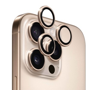 Folie pentru iPhone 16 Pro / iPhone 16 Pro Max - ANANK AR Lens Guard - Desert Gold