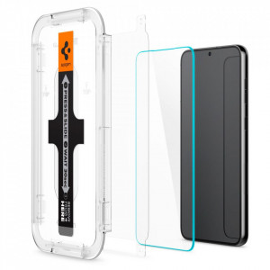 Folie pentru Samsung Galaxy S23 (set 2) - Spigen Glas.tR EZ FIT - Clear - Img 5