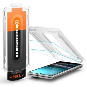 Folie pentru Samsung Galaxy Z Fold7 (set 2) - Spigen Glas.tR EZ FIT Pro HD - Clear - Img 2