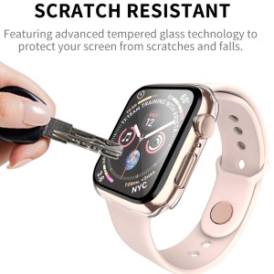 Husa pentru Apple Watch 1 / 2 / 3 (38mm) + Folie - Techsuit Defense360 Pro - Clear - Img 4