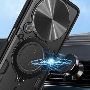 Husa pentru Honor Magic6 Lite - Techsuit CamGuard Pro - Black - Img 3