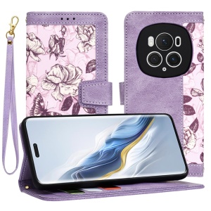 Husa pentru Honor Magic6 Pro - Techsuit FlipCraft - Mysterious Purple