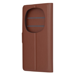 Husa pentru Honor Magic6 Pro - Techsuit Leather Folio - Brown - Img 5