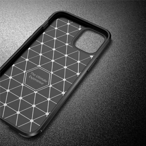 Husa pentru iPhone 12 / iPhone 12 Pro - Techsuit CarbonFiber - Black - Img 3