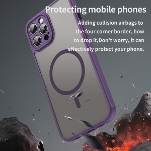 Husa pentru iPhone 12 Pro - Techsuit HaloFrost II MagSafe - Purple - Img 5