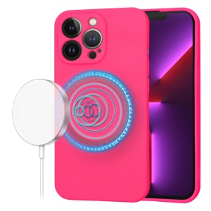Husa pentru iPhone 13 Pro - Techsuit SoftFlex MagSafe - Hot Pink