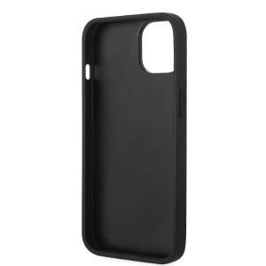 Husa pentru iPhone 14 Plus - Karl Lagerfeld Hardcase Glitter (KLHCP14MG2CPK) - Choupette Patch - Img 4