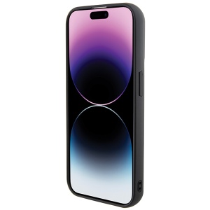 Husa pentru iPhone 14 Pro - Karl Lagerfeld Saffiano Gripstand (KLHCP14LGSAKCPK) - Karl&Choupette - Img 6