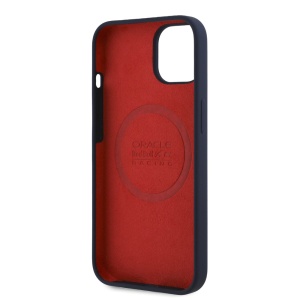 Husa pentru iPhone 14 Pro - Red Bull Racing Silicone Horizontal Centered Logo MagSafe (RBHMP14L24SIHSRV) - Navy - Img 5