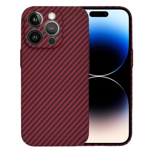 Husa pentru iPhone 14 Pro - Techsuit Carbonite FiberShell - Red - Img 1