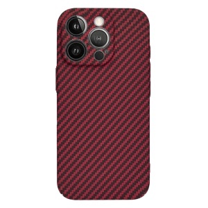 Husa pentru iPhone 14 Pro - Techsuit Carbonite FiberShell - Red - Img 3