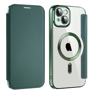 Husa pentru iPhone 14 - Techsuit SmartMag Book Case - Green - Img 2