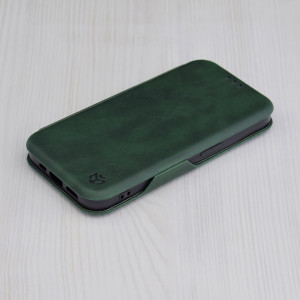 Husa pentru iPhone 15 Pro Max Techsuit Safe Wallet Plus, Green - Img 6